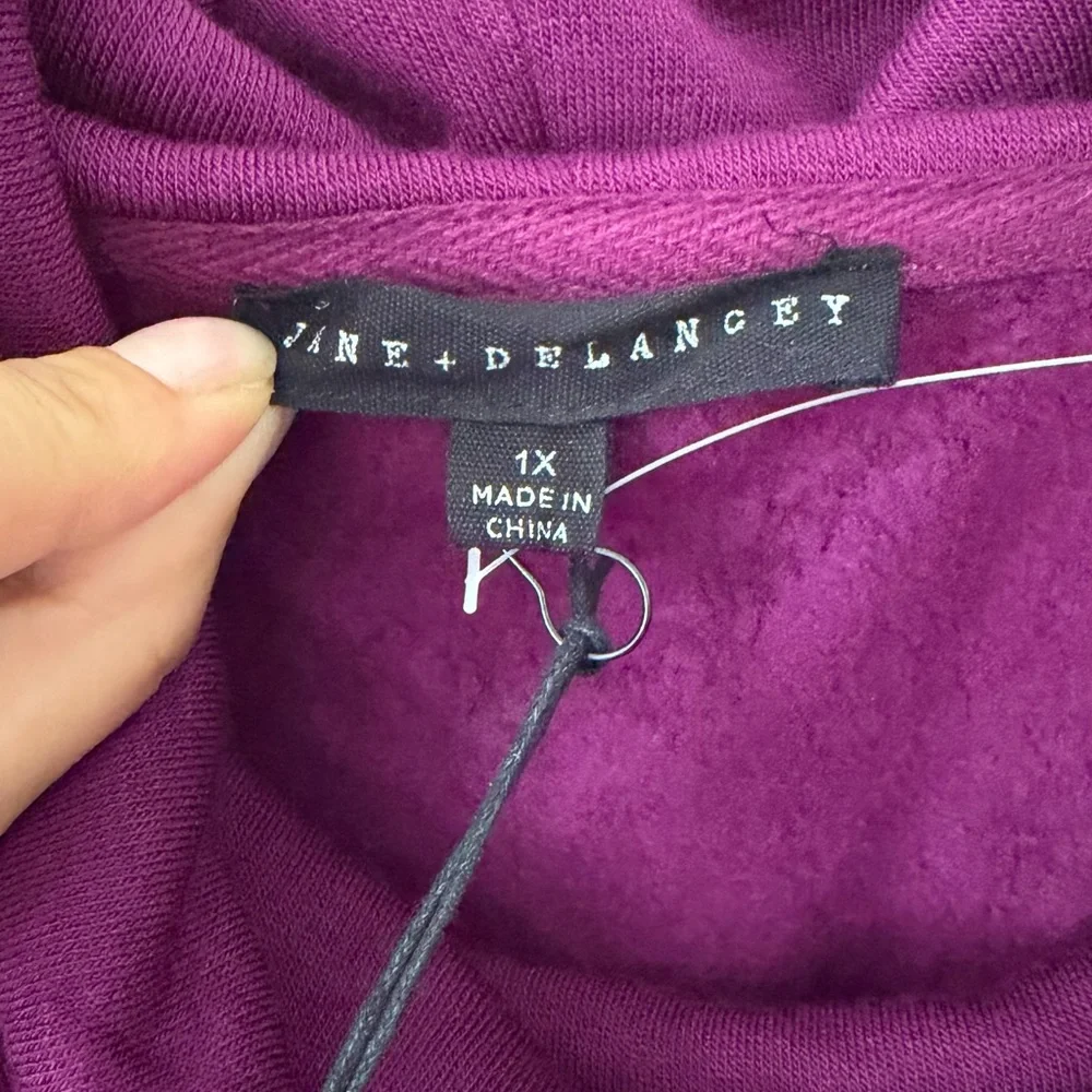 NWT JANE + DELANCEY Elegant Cowlneck Sweater Size 1X w Callout
